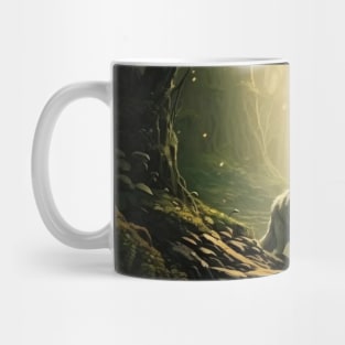 Pathway Guardian - Wolf's Forest Vigil Mug